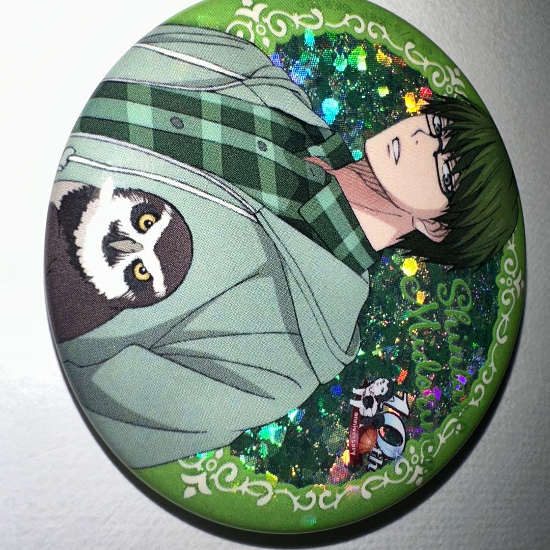 黒子のバスケ 10周年 ホログラム　緑間真太郎　缶バッジ
