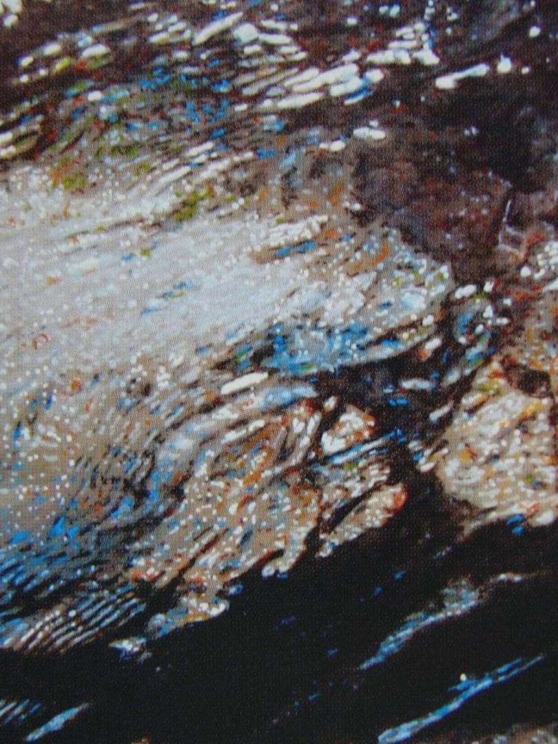 鶴田 憲次、「ーniwaー2009 山上川2」、希少な額装用画集より