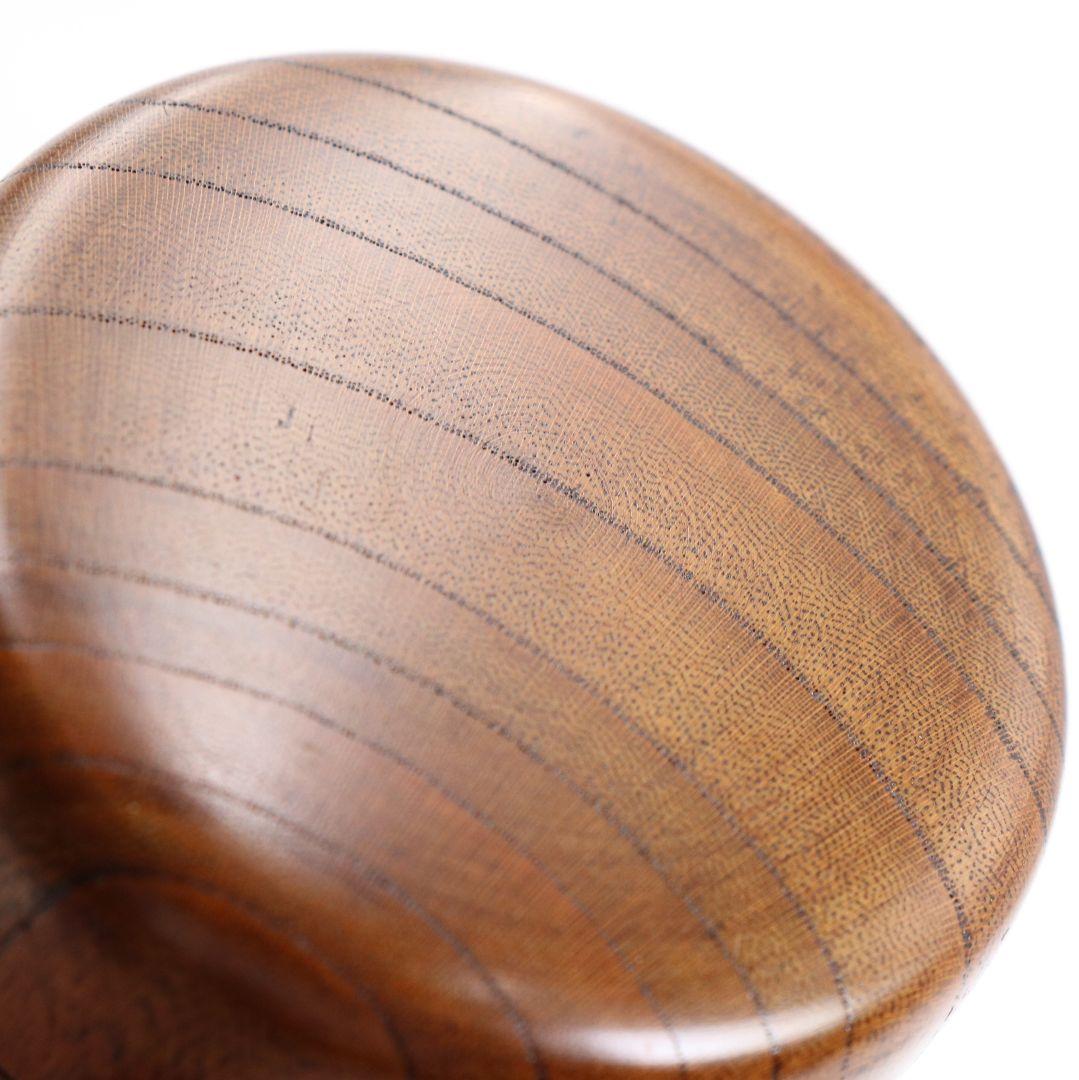 多田桂寛作 欅造 中棗 つぼつぼ蒔絵 茶道具 共箱共布 V809