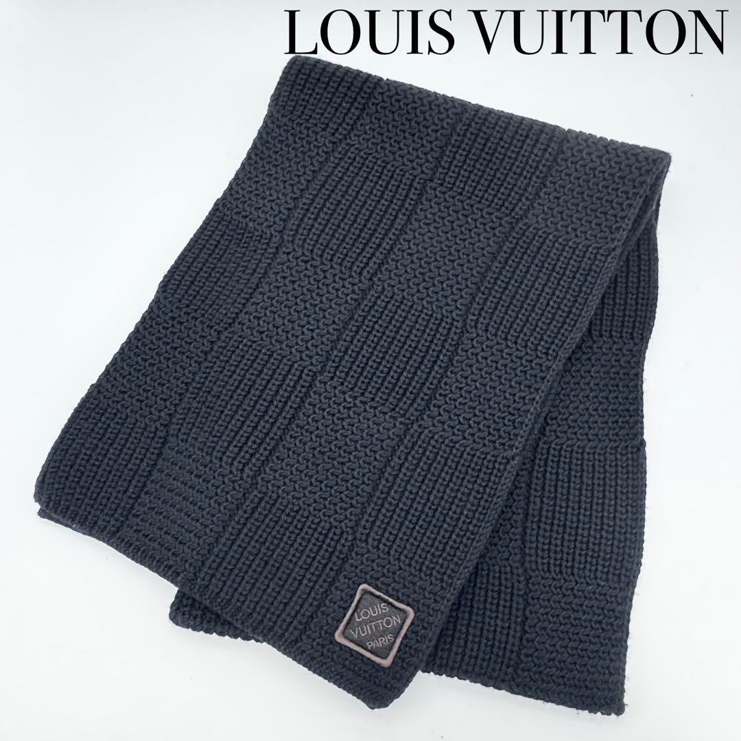 LOUIS VUITTON ルイヴィトン ダミエ マフラー メンズ ビジネス - メルカリ