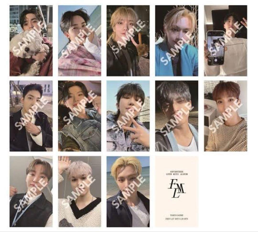 SEVENTEEN セブチ FML 東京 会場限定 コンプリート トレカ SEVENTEEN セブチ FML 東京ドーム 会場限定 トレカ 13枚コンプ