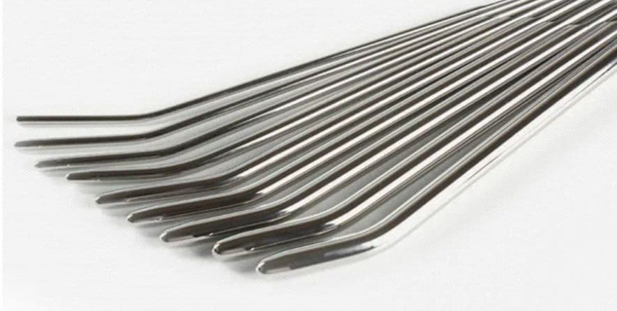 尿道拡張ブジー　９本セット　医療器具　アンティーク　新品未使用