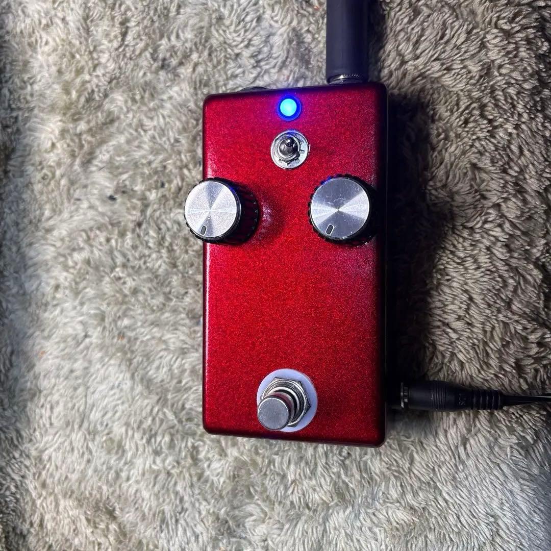 Fat Boost V1改　9v↔︎18v切り替えsw付きハンドメイドエフェクター