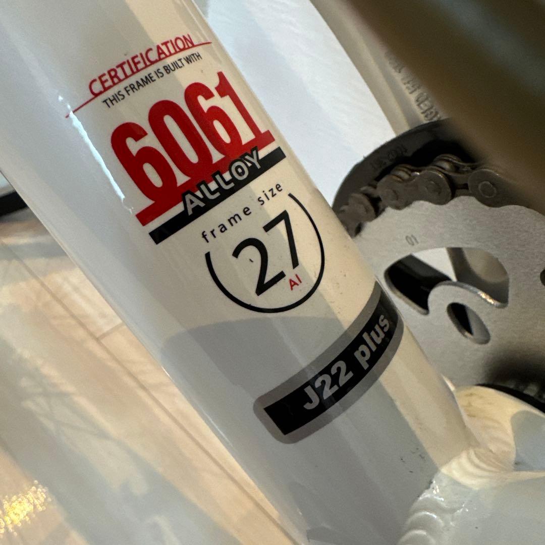 田中　LOUIS GARNEAU アルミ22インチ自転車　美品