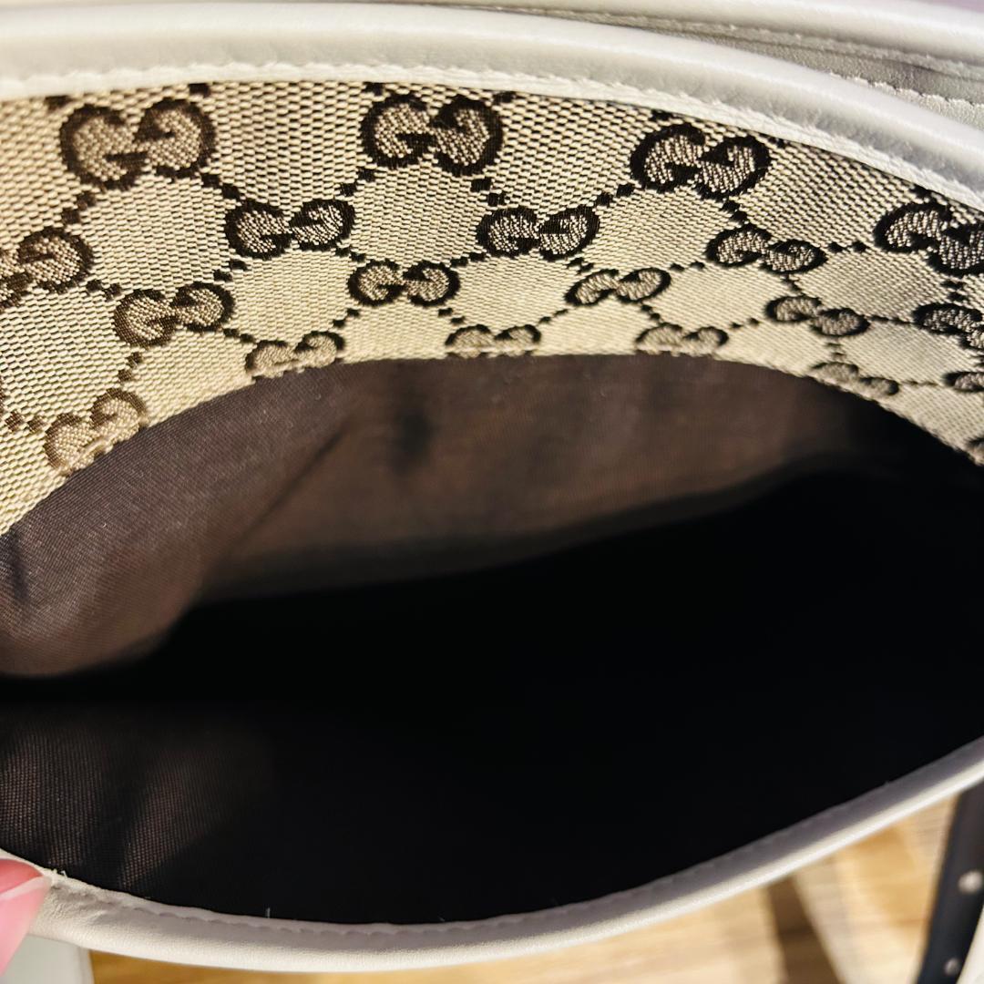 GUCCI　グッチ GGキャンバス　ショルダーバッグ