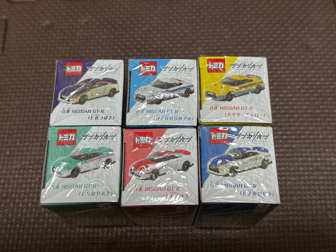 トミカ シンカリオン 6種セット 日産 NISSAN GT-R 未開封品