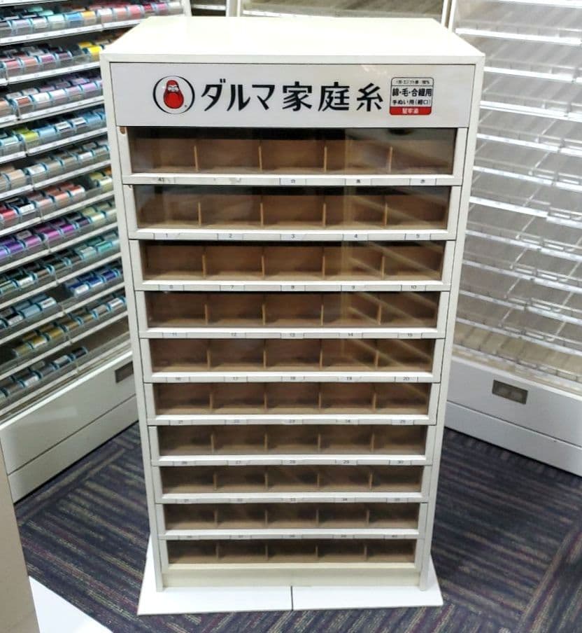 z*l様 YKKのテトロンファスナーの糸ケース（ミシン糸ケース、糸収納棚