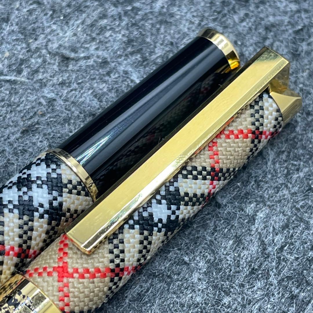 PE736□Burberrys バーバリー 万年筆 ペン先14K-585 M - メルカリ