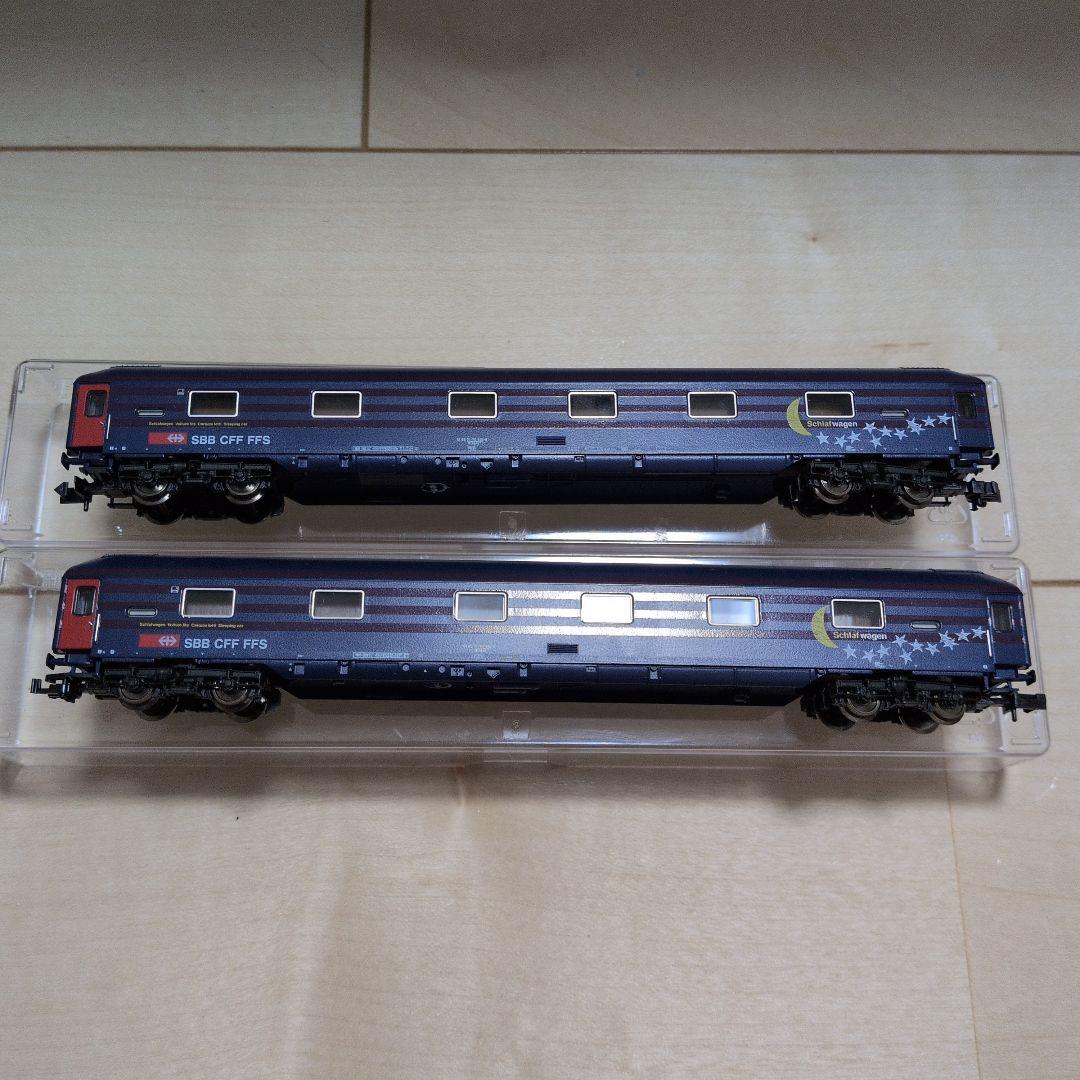 FLEISCHMANN 864702 Nゲージ SBB寝台車2両セット