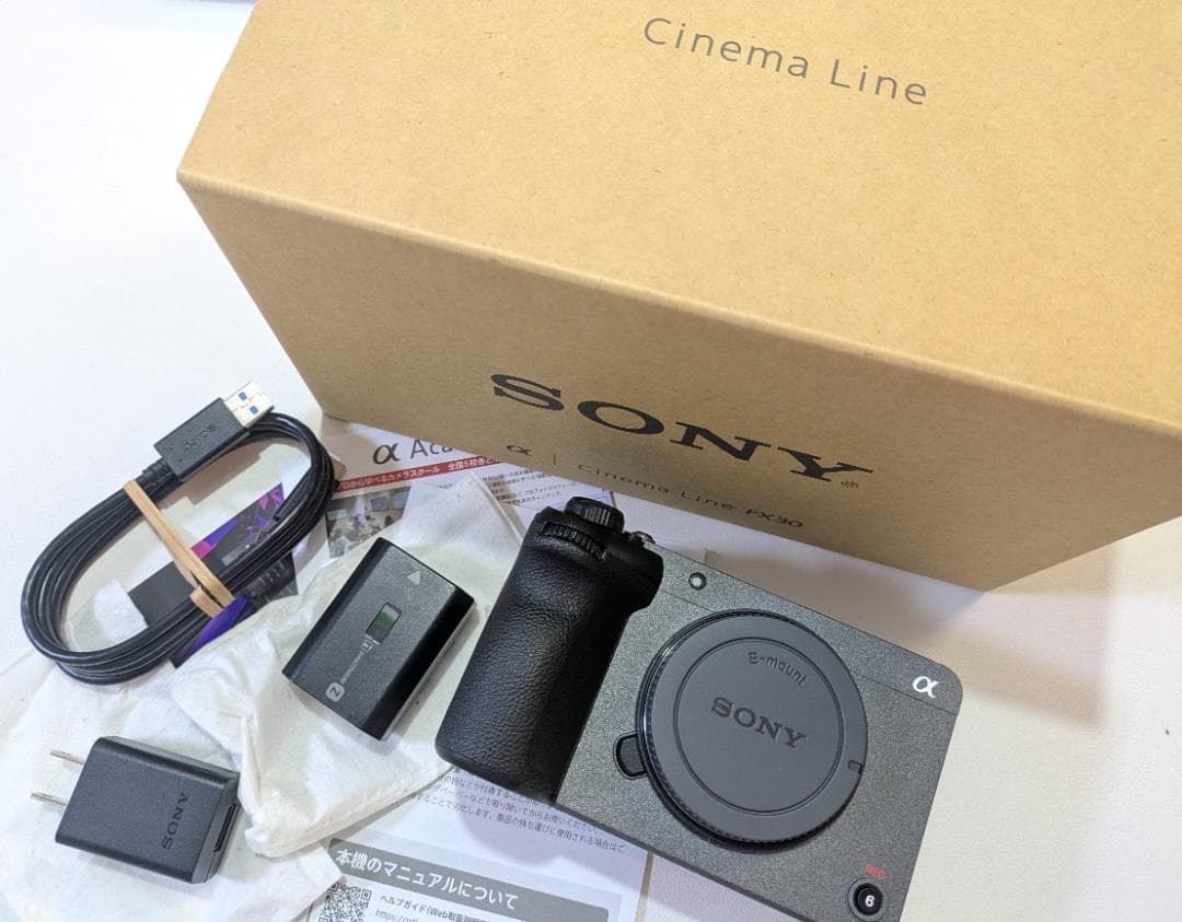 SONY FX30(ILME-FX30B) 美品 完動品 室内使用メイン