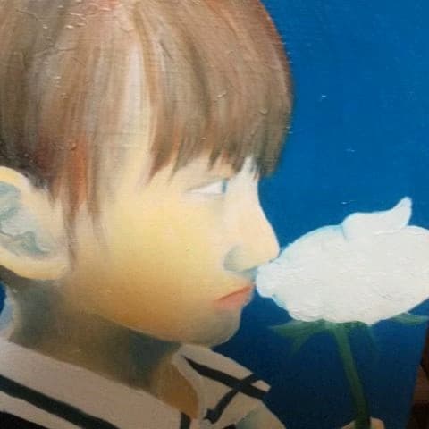 油彩　F4号 2019作