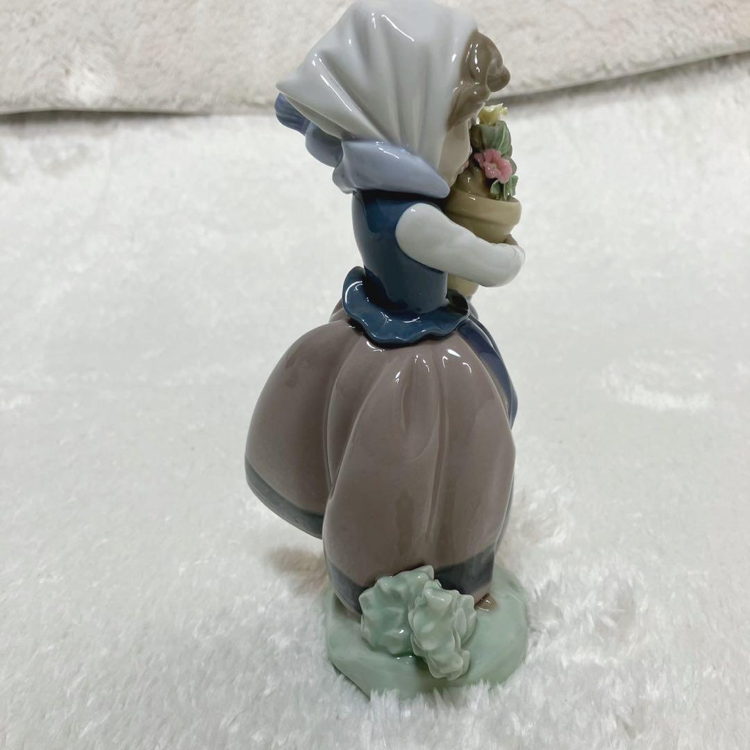 リヤドロ フィギュリン 4体セット 春の花 少女像 - メルカリ