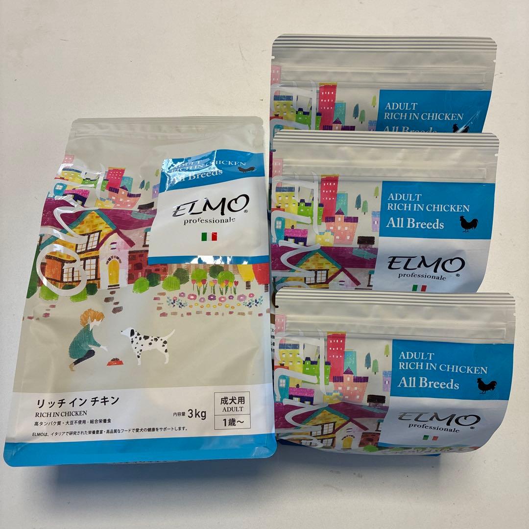 ELMO ドッグフード リッチ イン チキン まとめ売り - メルカリ