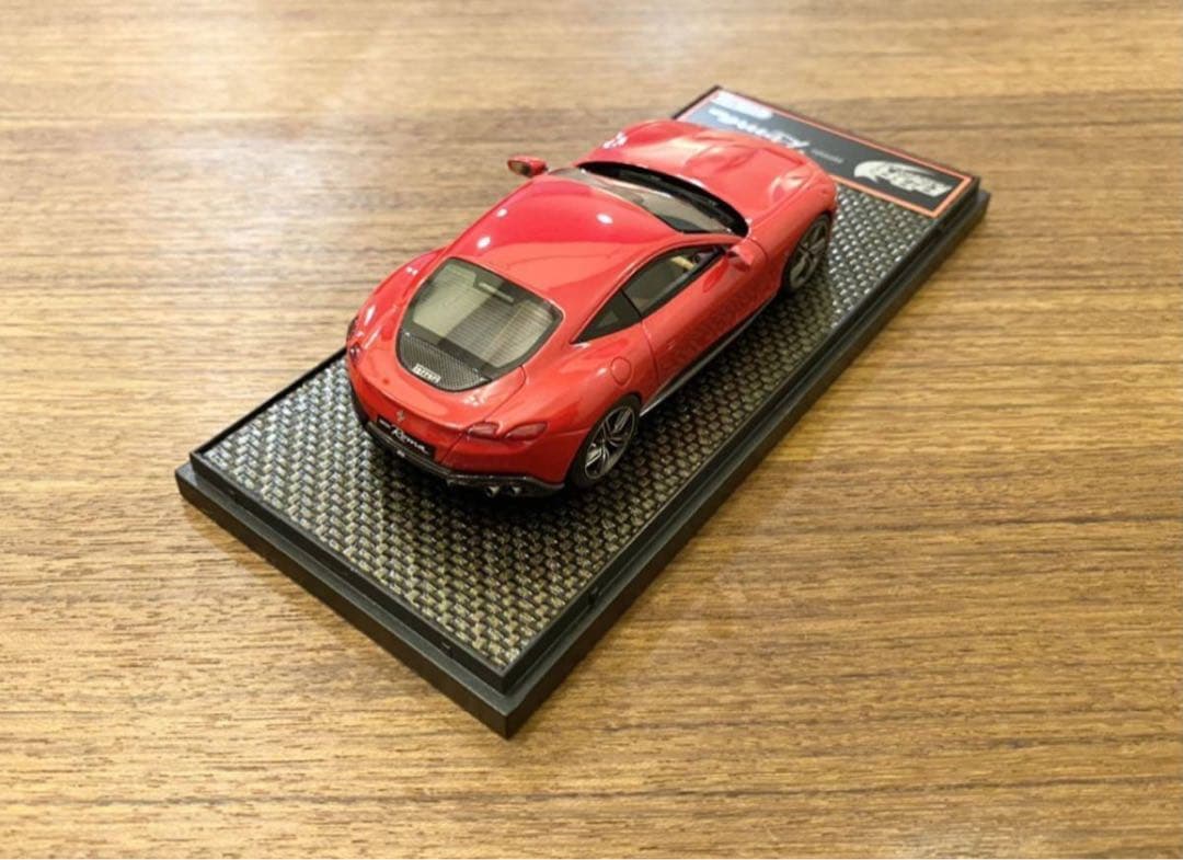 新品 希少！1/43 BBR 新型 フェラーリ ローマ ロッソコルサ レッド