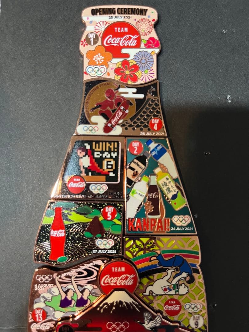 東京オリンピック パラリンピック2020 コカコーラデイピン コンプリートセット