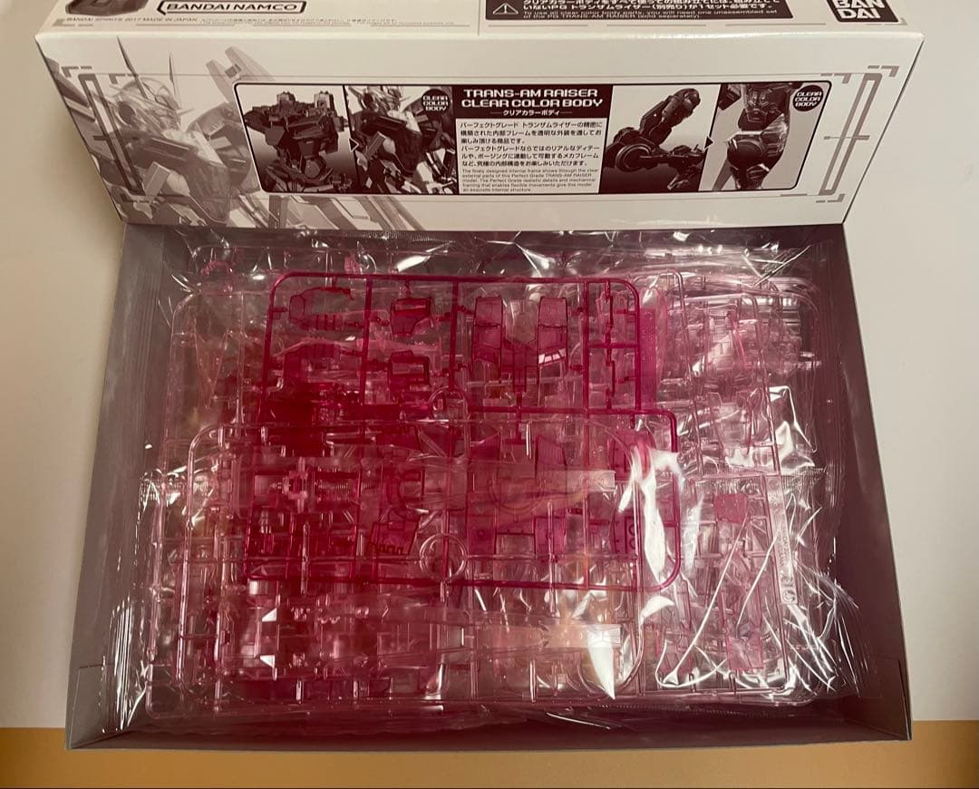 PG 1/60 トランザムライザー・RX-78-2 クリアカラーボディ