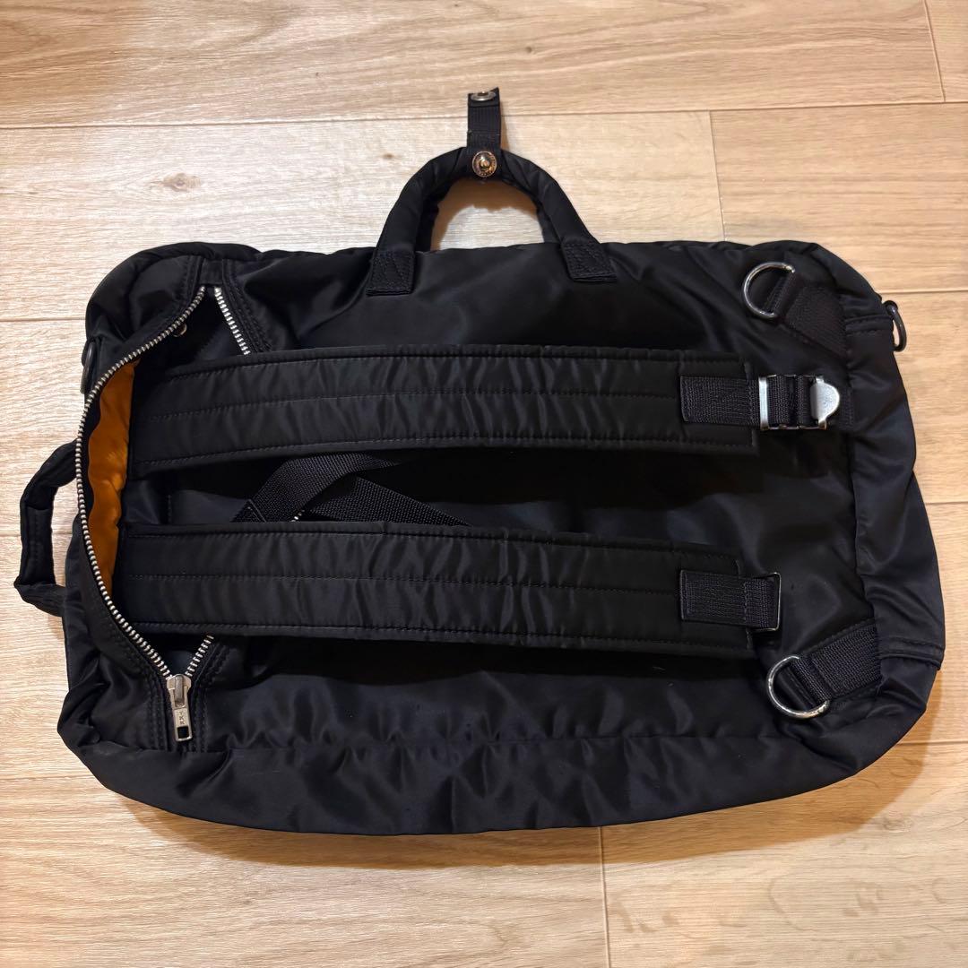 PORTER ポータータンカー ブリーフケースリュック黒ナイロン A4・PC