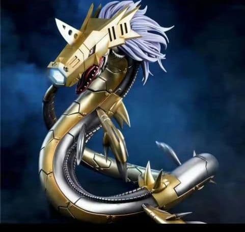 デジモン　メタルシードラモン　フィギュア デジモンアドベン PVC製 フィギュア ガレージキット メタルシード