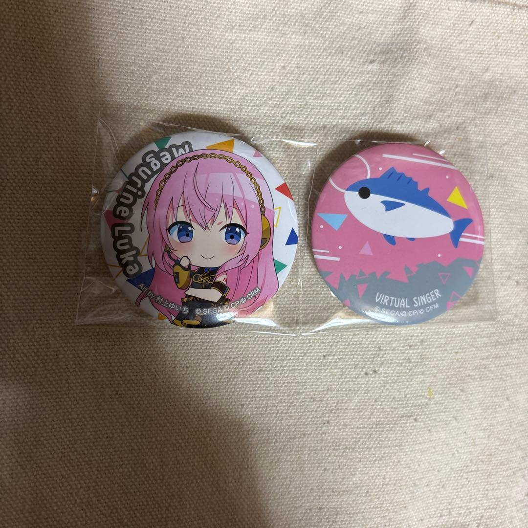 プロセカ 巡音ルカ ぱしゃこれ 缶バ 色紙 5点セット