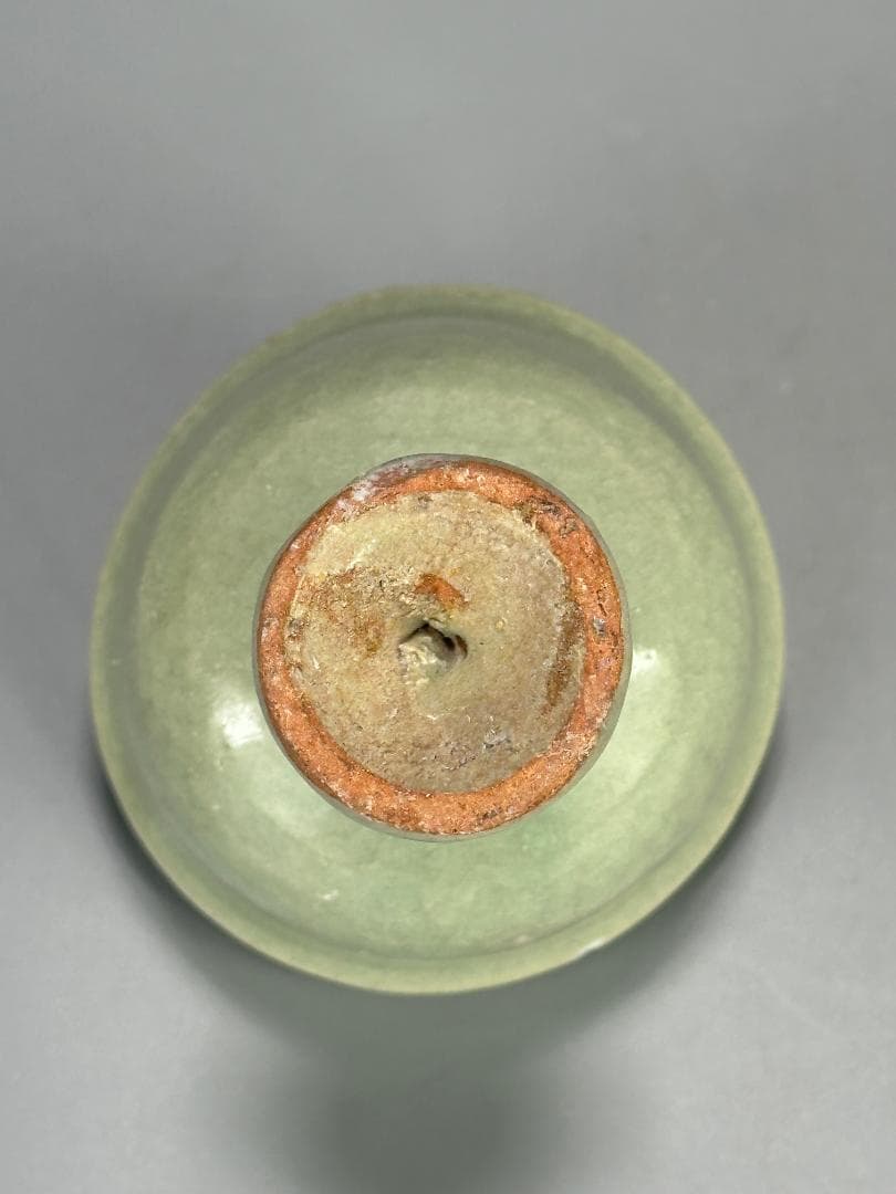 中国美術 元～明時代 龍泉窯 天龍寺 青磁 高足杯 盃 古物 唐