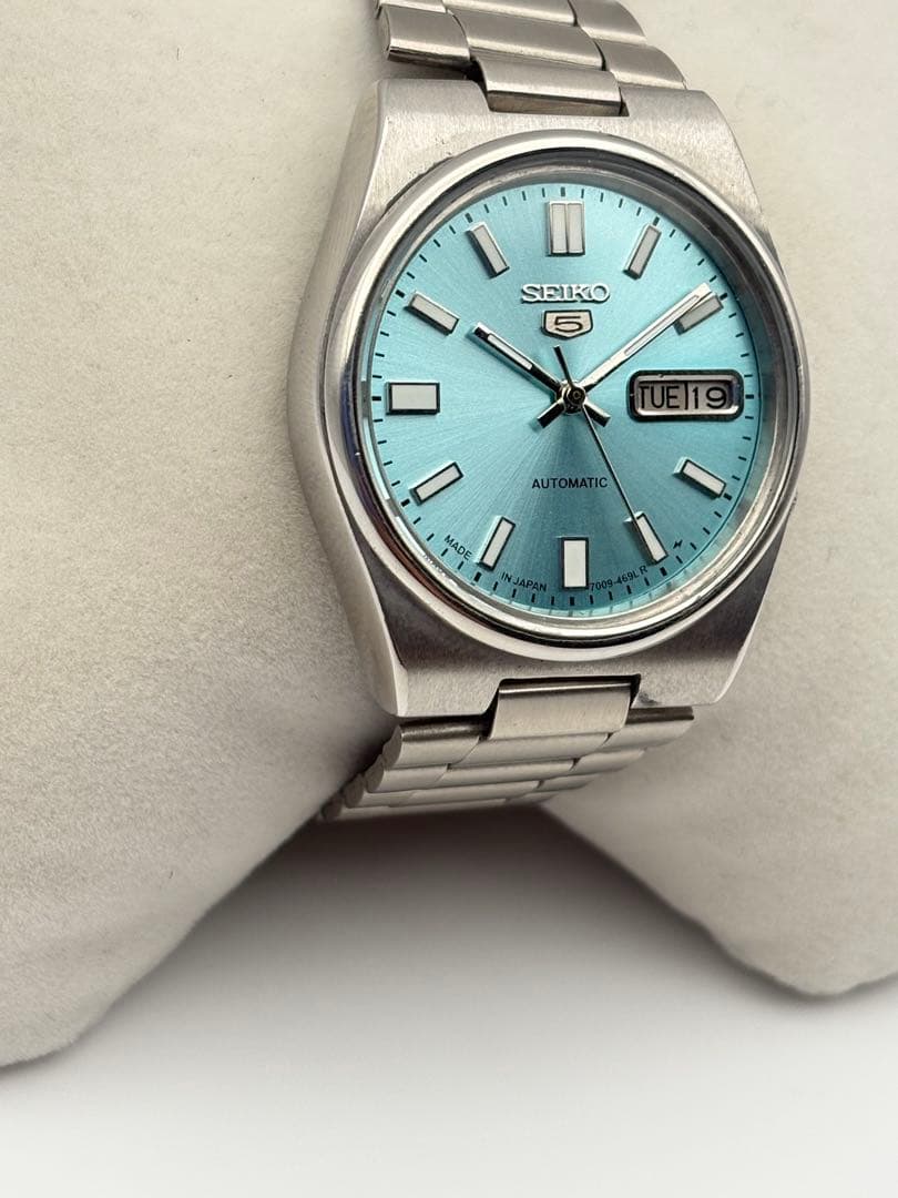 ヴィンテージ セイコー5 自動巻き メンズ腕時計 7009-821J
