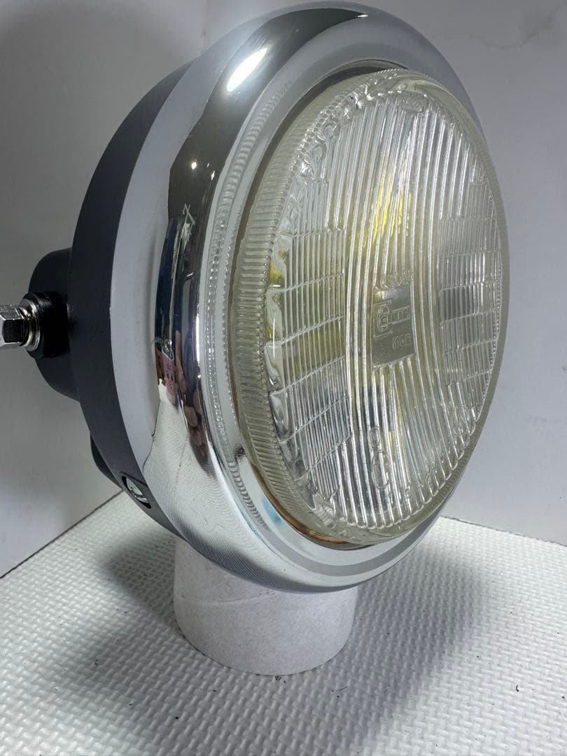 新品/当時物シビエスーパーオスカー凹みレンズ付きヘッドライトASSY