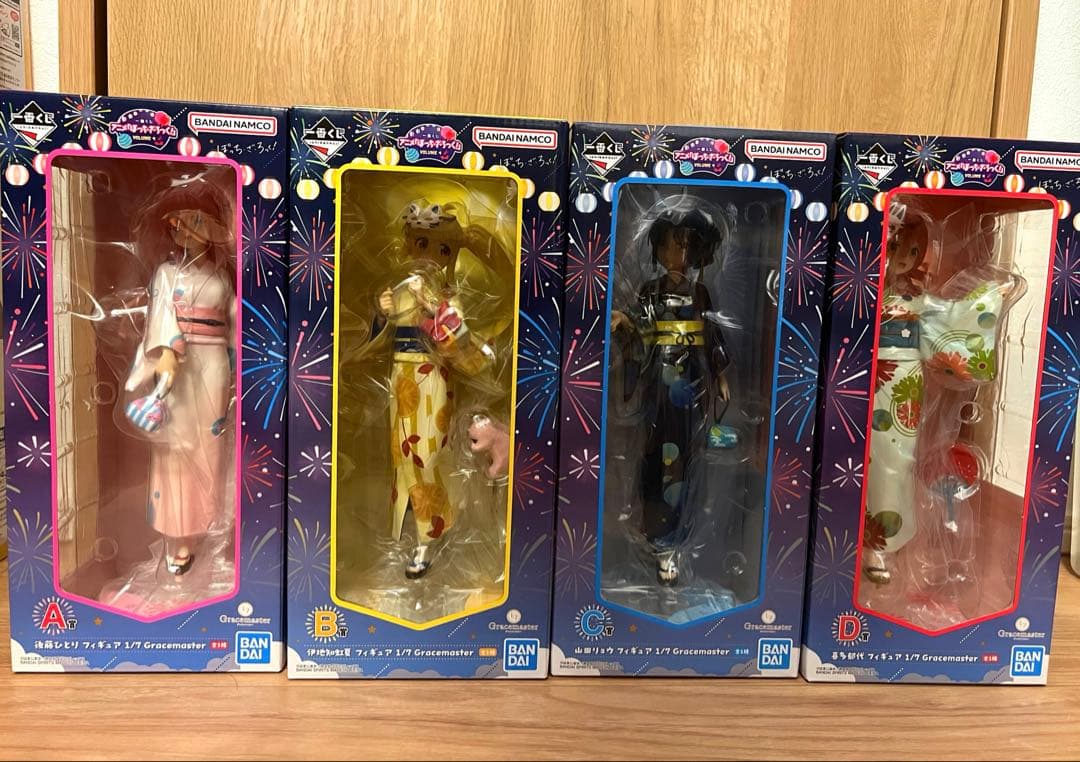 一番くじ ぼっちざろっく フィギュア A賞 B賞 C賞 D賞 4種セット 一番くじ アニメ「ぼっち・ざ・ろっく！」VOLUME 3｜一番くじ倶楽部