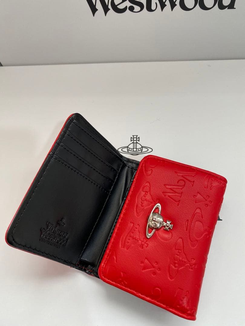 Vivienne Westwood レッド 三つ折り財布
