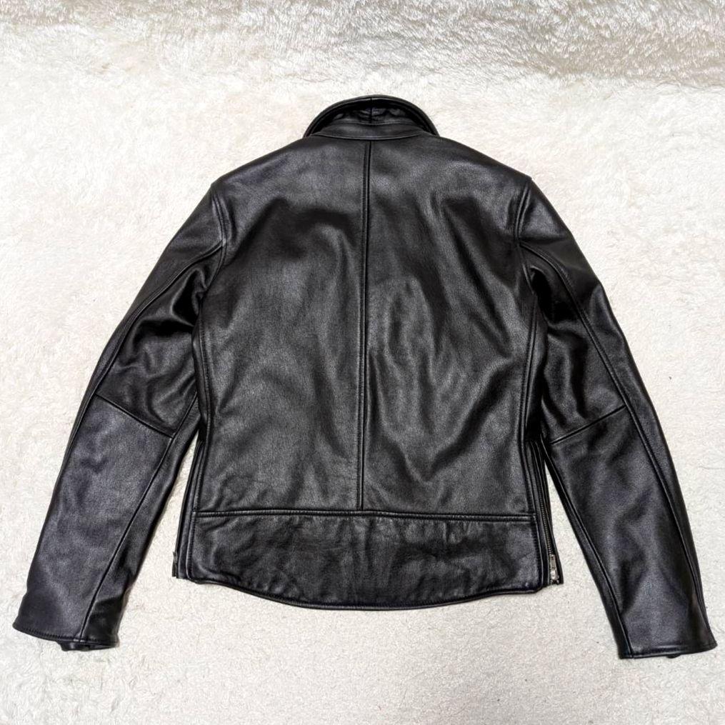 アメリカンラグシー ダブルライダースジャケット 牛革 裏地