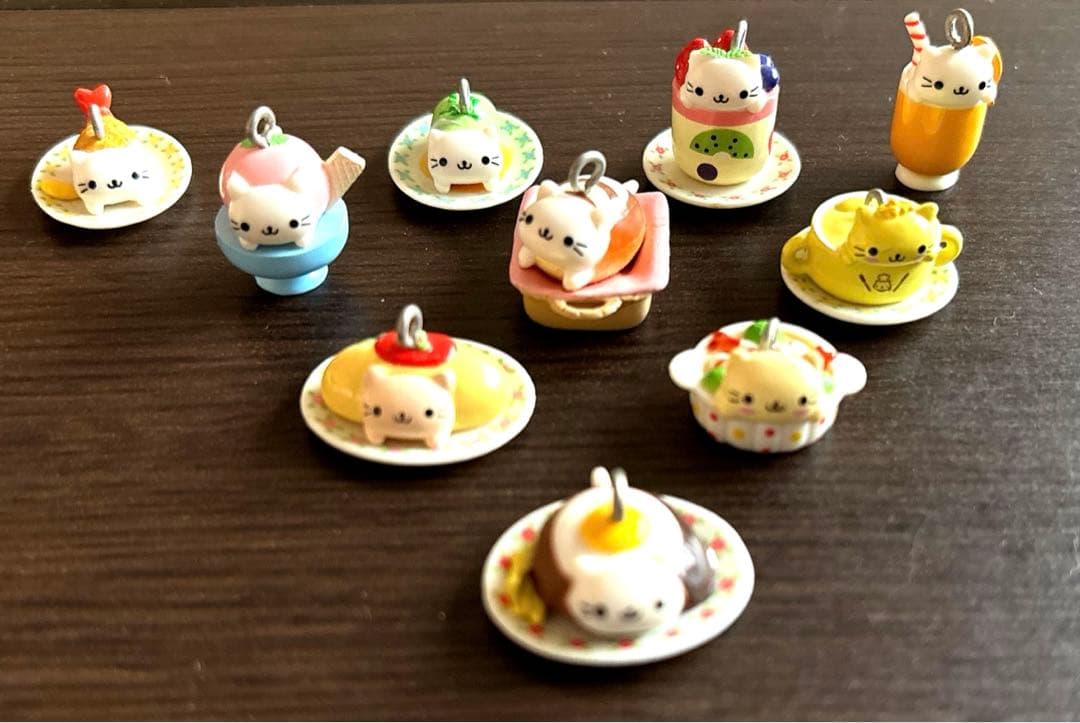 値下げ】にゃんにゃんにゃんこ にゃんこレストラン キーホルダー