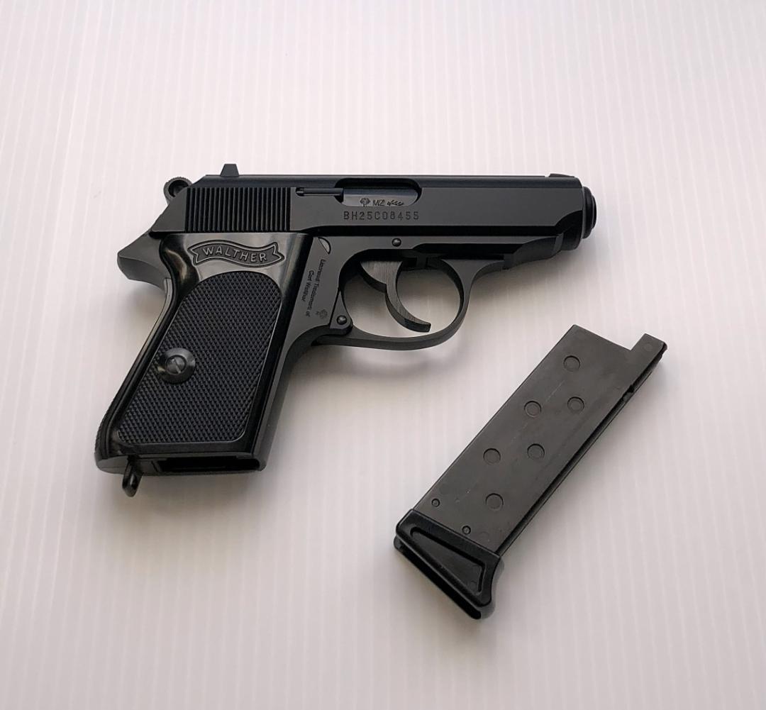 【未使用に近い】マルゼン　ワルサーPPKガスブローバック　最新ロッド