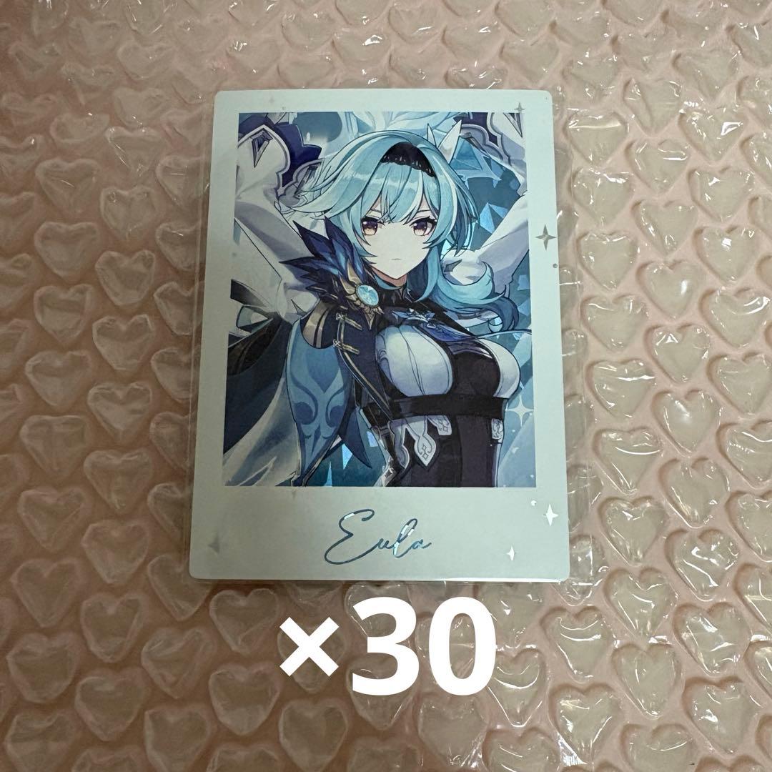 原神 フェス fes 公式 チェキ エウルア カード - メルカリ