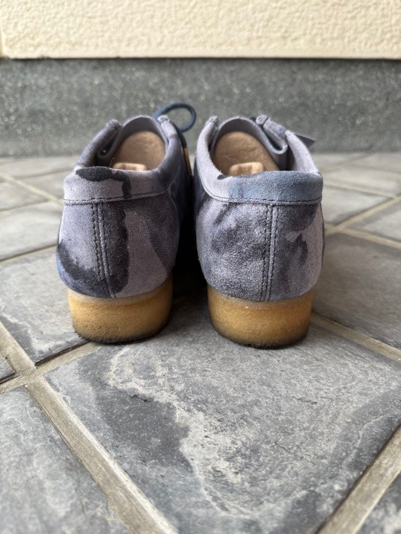 【Clarks】 Wallabee Blue Camo 21SP-I