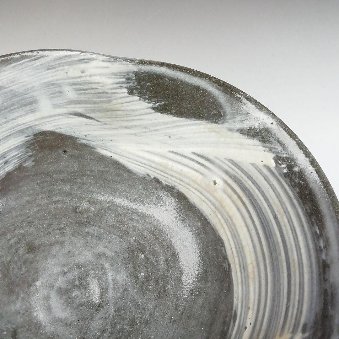 W88 茶碗 『刷毛目茶碗』『高橋道八 造』 木箱 抹茶碗 茶道具