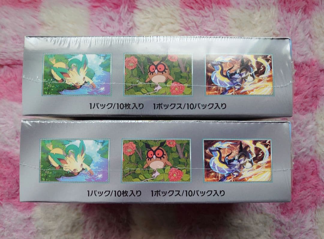 【新品】ポケモンカードゲーム テラスタルフェスex シュリンク付き 2BOX
