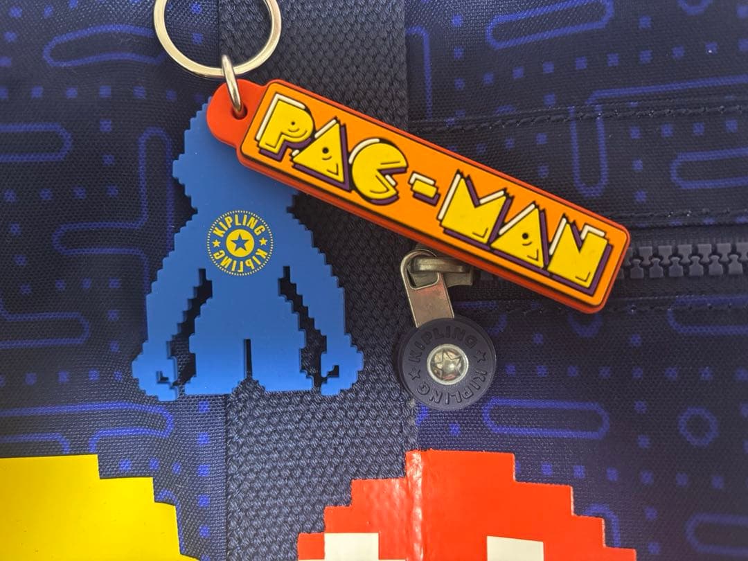 最終値下げ Kipling Pac-Man ボストンバッグ パックマンキプリング