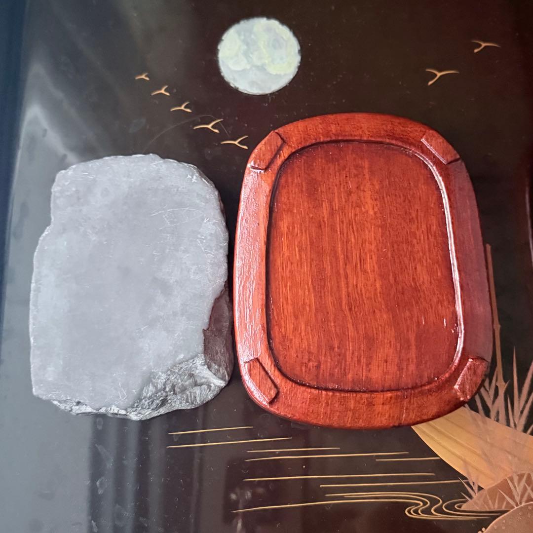 2245様感謝‼️旧家蔵出書の極み『桃陽刻天然端渓硯』」文房四宝 - メルカリ