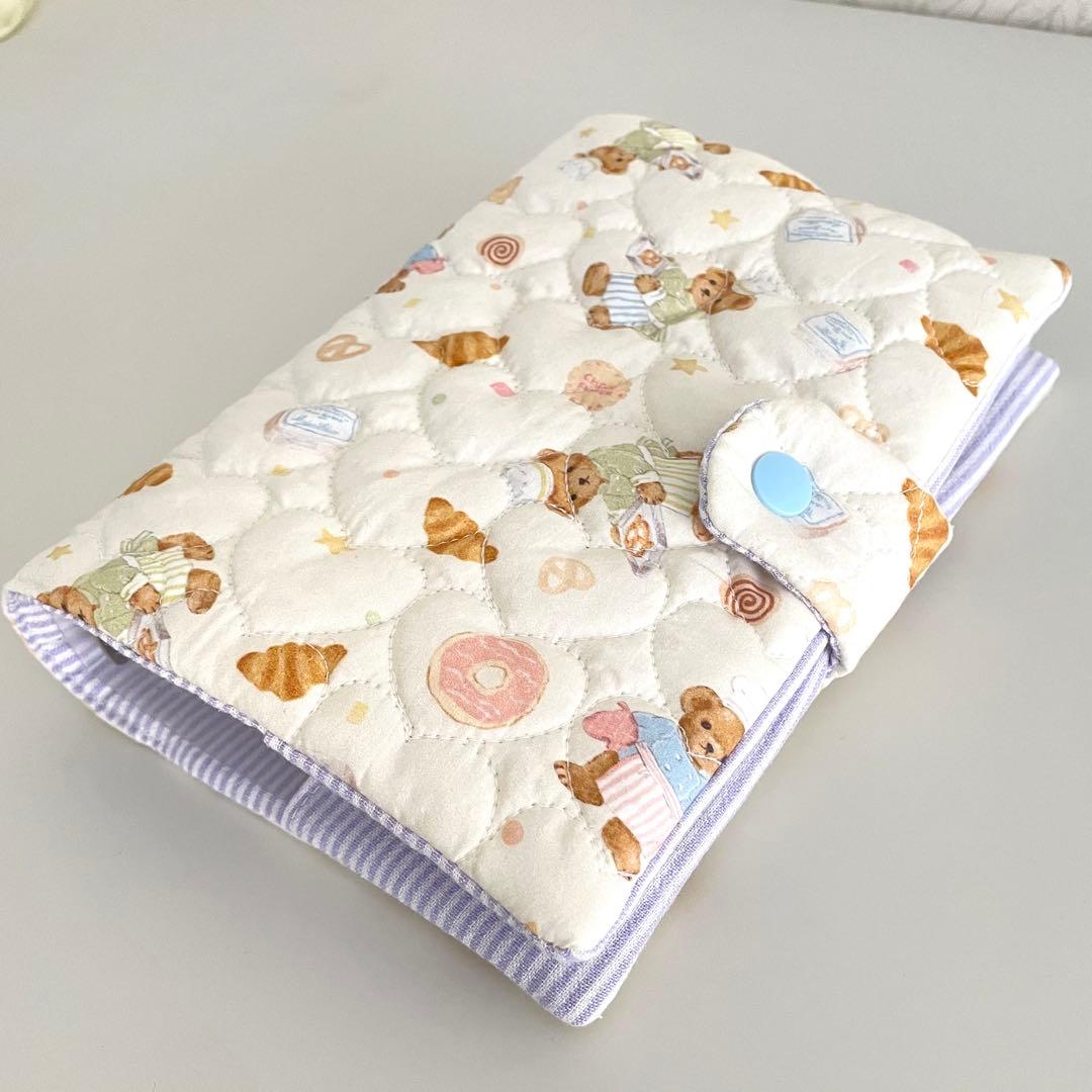 A6バインダー&バインダーカバーセット 韓国 テディベア ハート