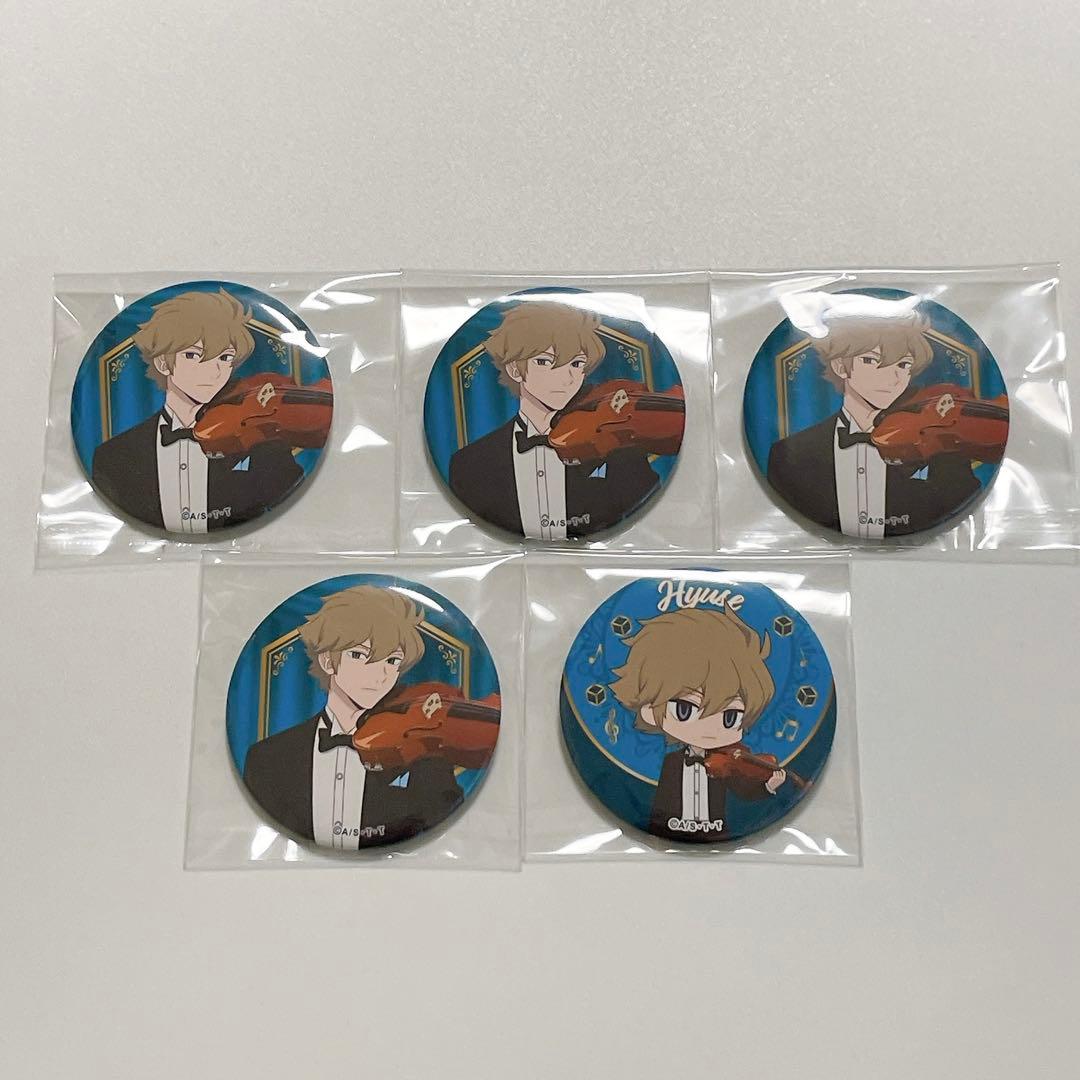 ワールドトリガー ワートリ ヒュースTHE MUSIC EXPO 缶バッジ