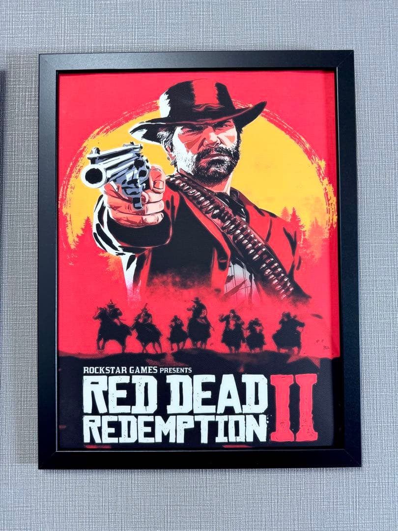 No.273フレーム付きキャンバスアート　レッドデッドリデンプション