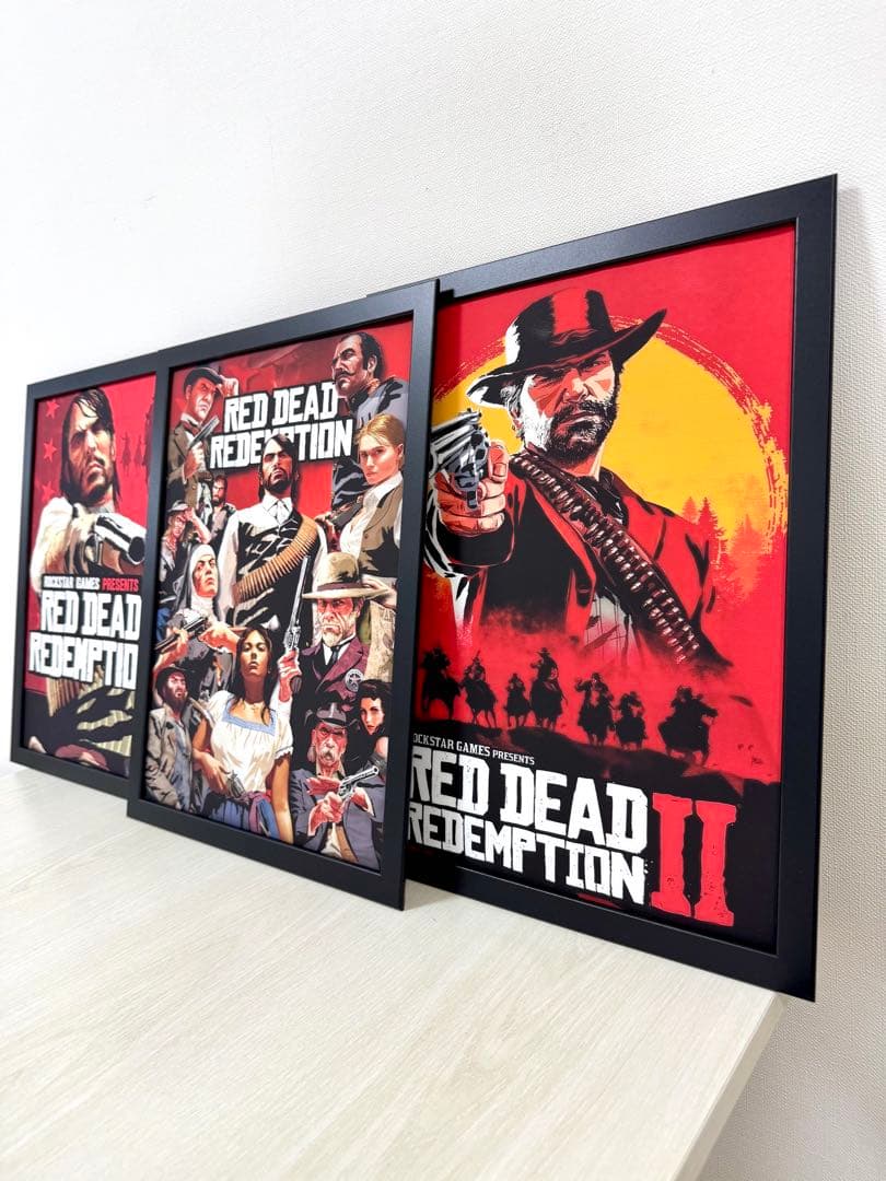 No.273フレーム付きキャンバスアート　レッドデッドリデンプション