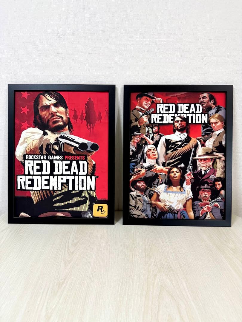 No.273フレーム付きキャンバスアート　レッドデッドリデンプション