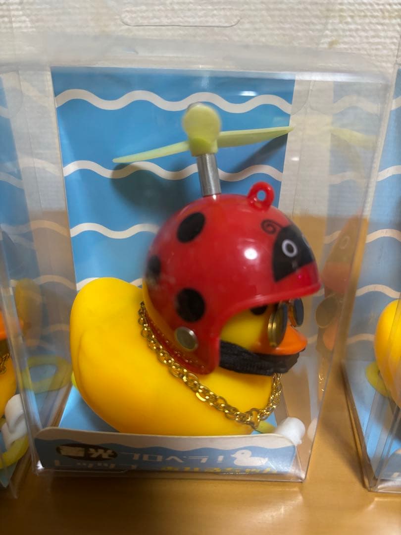 アヒル隊長　プロペラ付き　自転車　バイク　8個セット