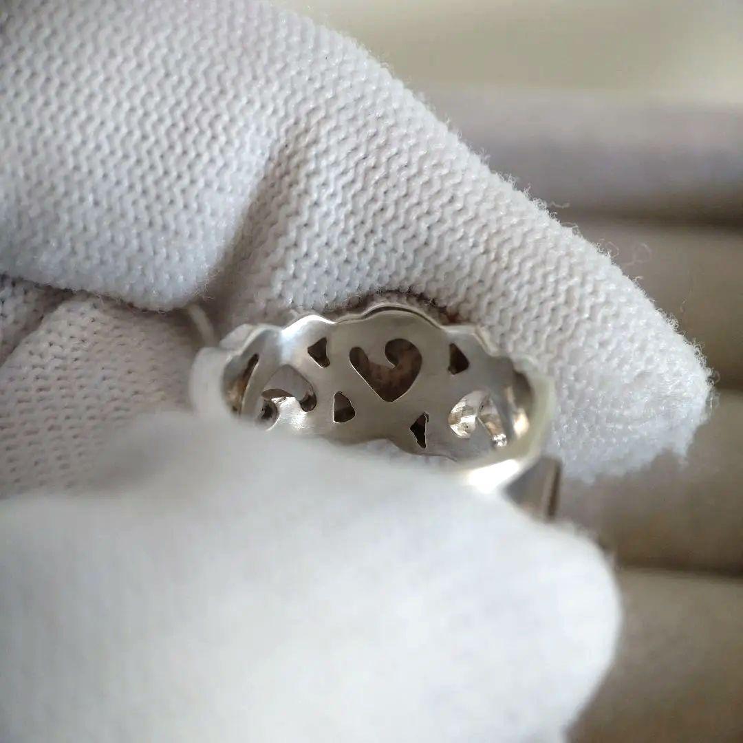 ＊ご成約済＊TIFFANY＆Co.　トリプル　ラビングハートリング　9号