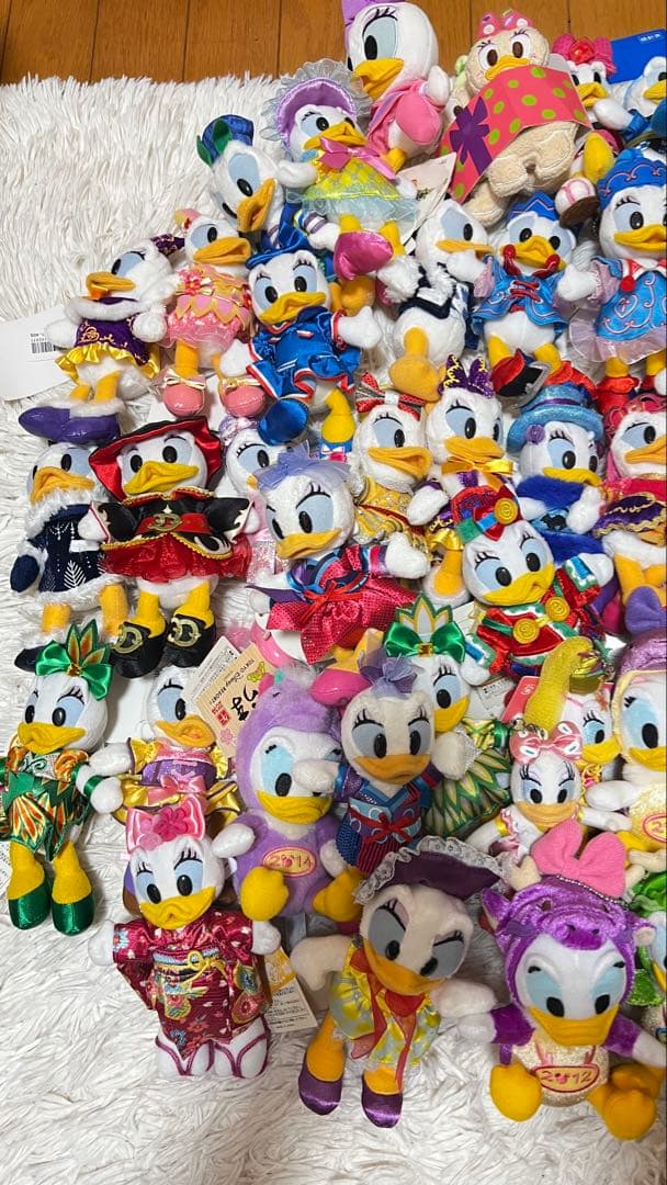 TDRドナルド デイジー　ぬいぐるみバッジ ぬいば 大量セット レア
