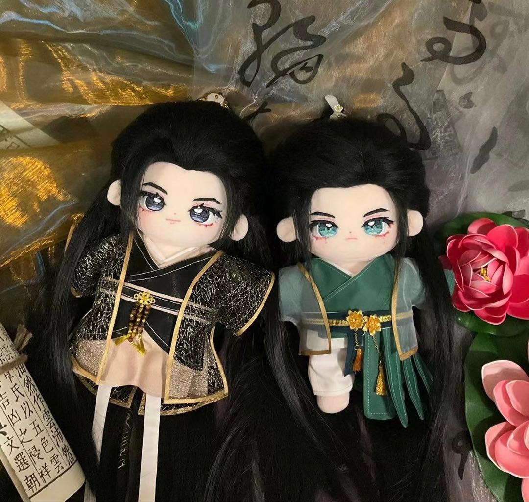 20cm 山河令 ぬいぐるみペア 温客行 龔俊 周子舒 張哲瀚 0716 ②