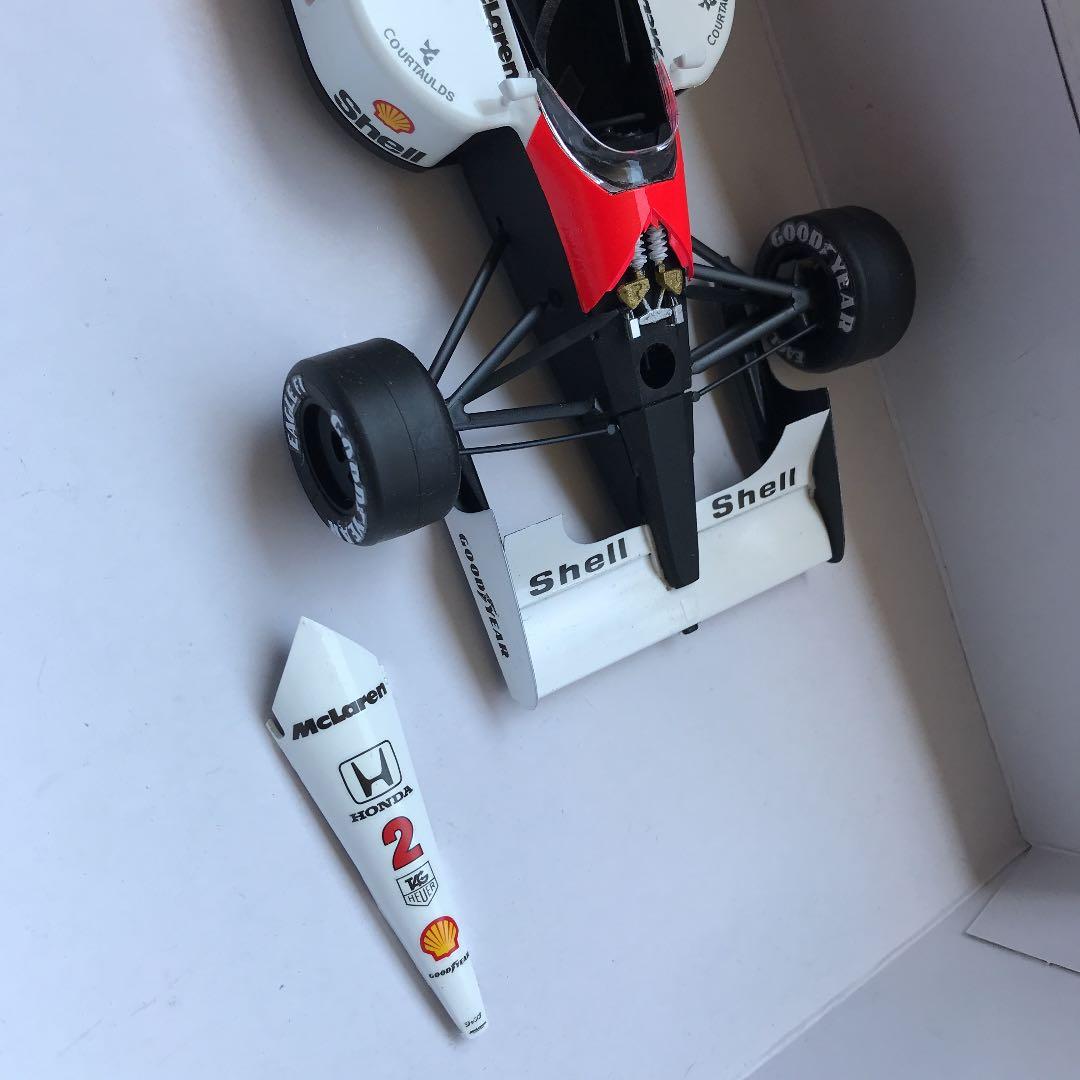 フジミ1/20マクラーレンホンダMP4/6 プラモ完成品