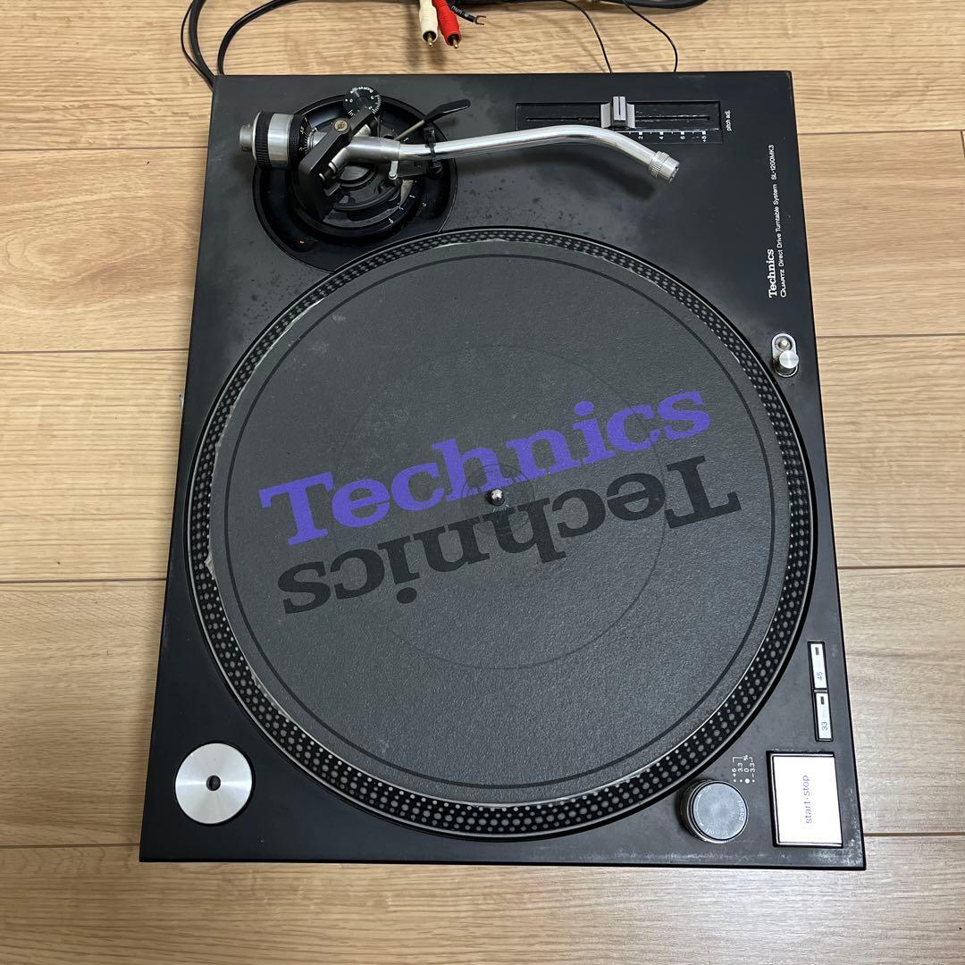 作動確認済】テクニクス SL1200 MK3 ターンテーブル中古