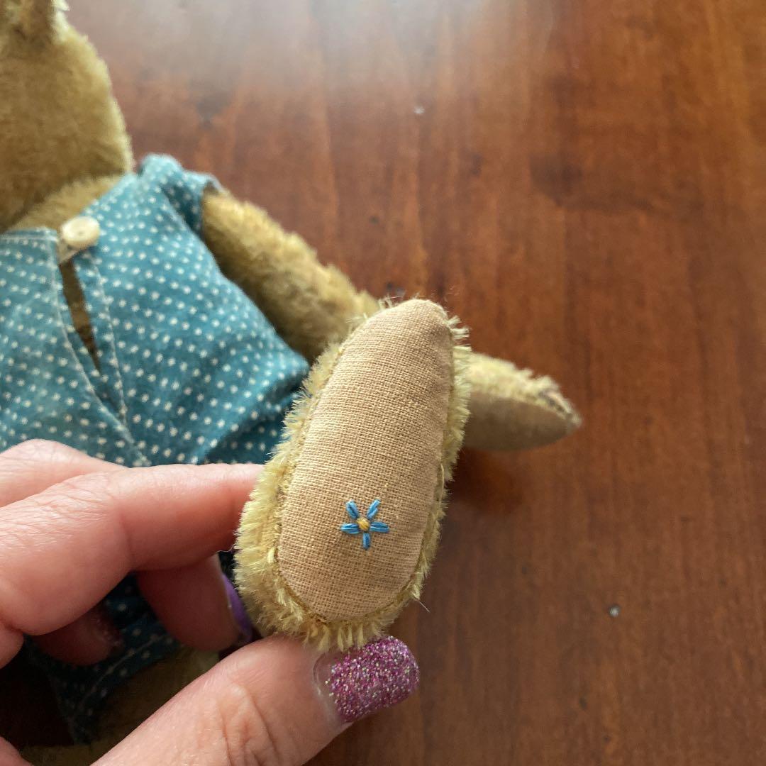 アーティストベア forget-me-not メアリーさんのベア フォーゲットミー