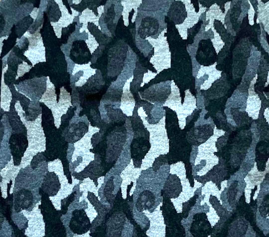 MARK＆LONAマークアンドロナ　カモフラ スカル 迷彩 総柄 ニット　L